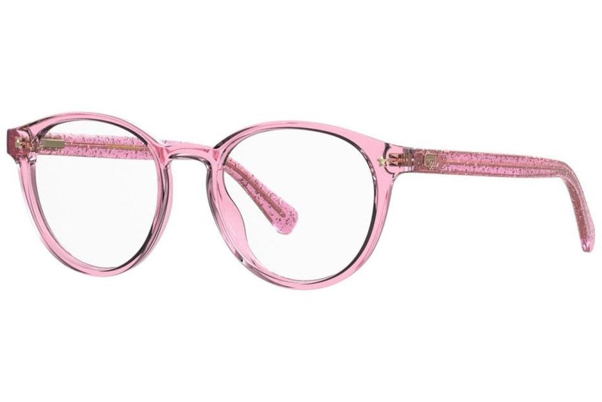 Glasögon Chiara Ferragni CF1015 35J Runda Rosa