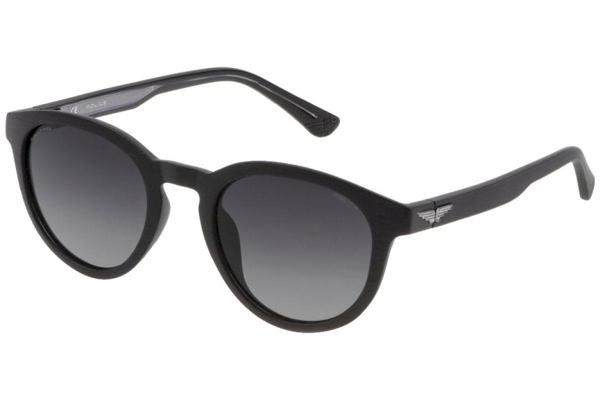 Solglasögon Police Ocean 2 SPLF16 GLAP Polarized Runda Svart