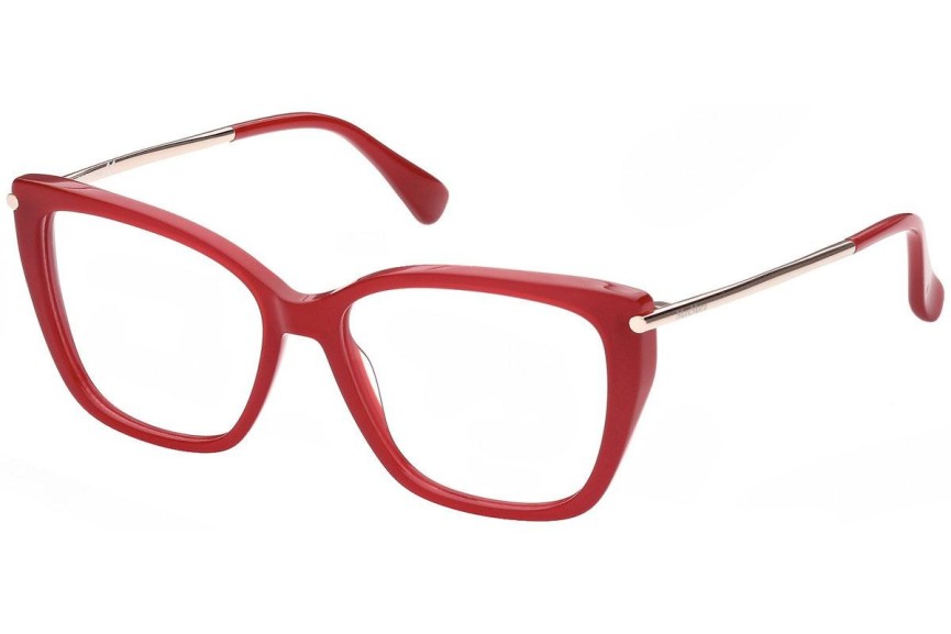 Glasögon Max Mara MM5007 066 Fyrkantig Röd