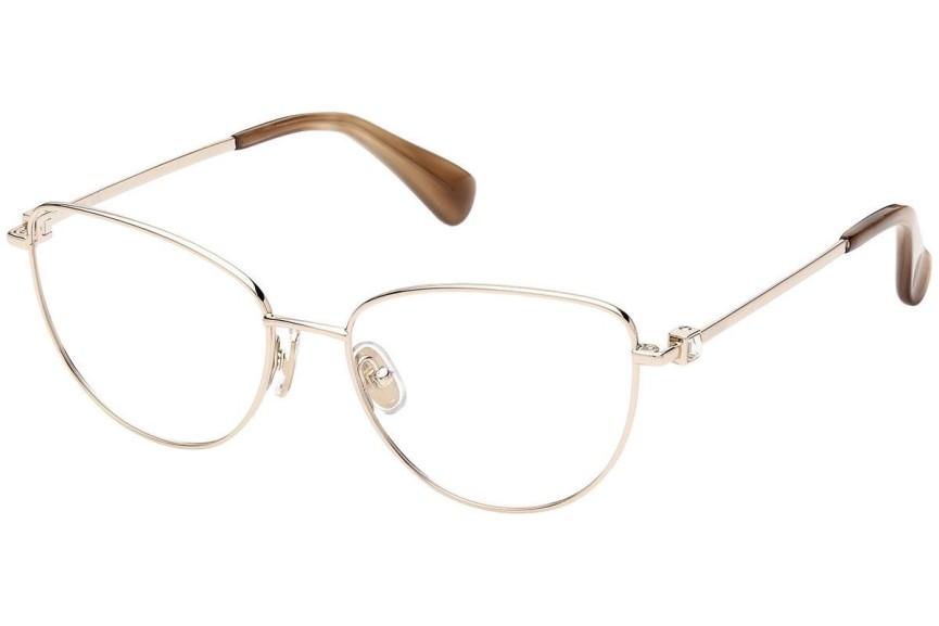 Glasögon Max Mara MM5047 032 Cat Eye Guld