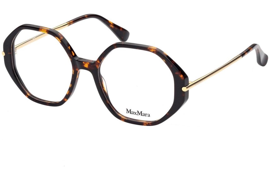 Glasögon Max Mara MM5005 52A Runda Havana