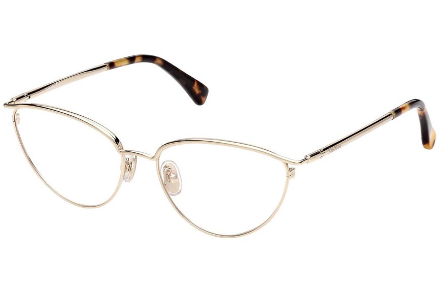 Glasögon Max Mara MM5057 032 Cat Eye Guld