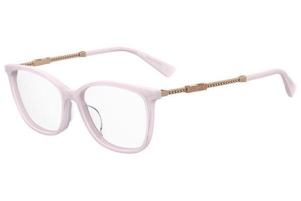 Glasögon Moschino MOS616/F 35J Cat Eye Rosa