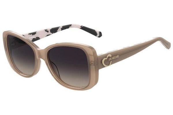 Solglasögon Love Moschino MOL054/S WTY/GB Cat Eye Beige