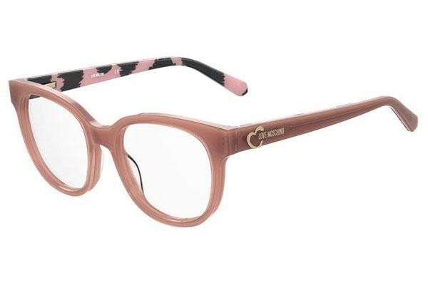 Glasögon Love Moschino MOL599 IGF Runda Rosa