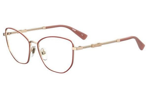 Glasögon Moschino MOS611 AU2 Cat Eye Guld