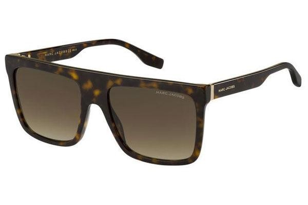 Solglasögon Marc Jacobs MARC639/S 086/HA Flat Top Havana