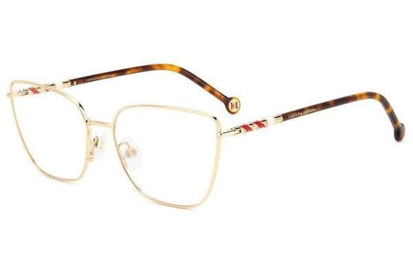 Glasögon Carolina Herrera HER0098 J5G Cat Eye Guld