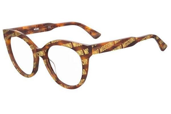 Glasögon Moschino MOS613 2VM Cat Eye Havana