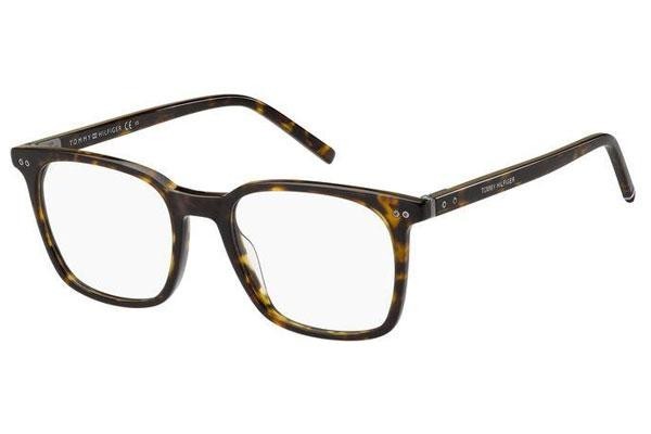 Glasögon Tommy Hilfiger TH1942 086 Fyrkantig Havana