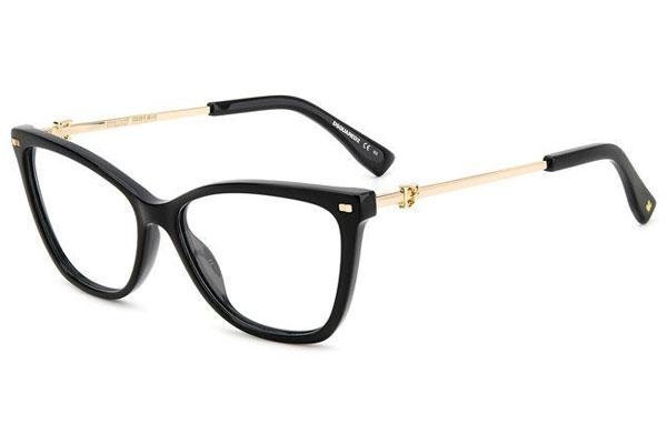 Glasögon Dsquared2 D20068 807 Cat Eye Svart