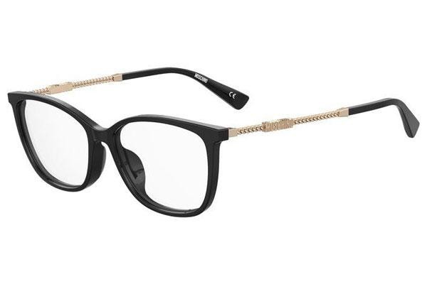 Glasögon Moschino MOS616/F 807 Cat Eye Svart