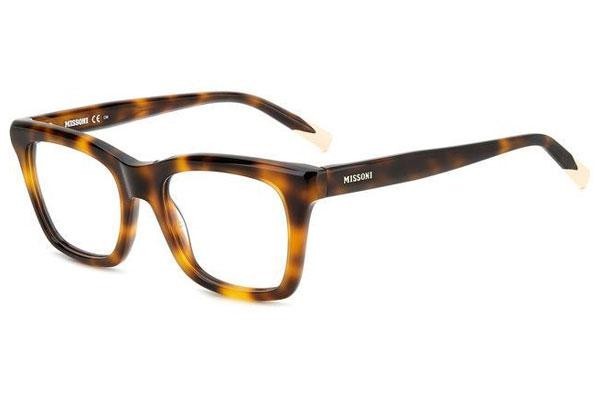 Glasögon Missoni MIS0117 05L Fyrkantig Havana