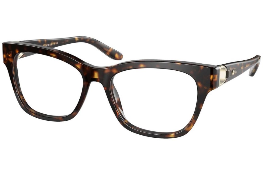 Glasögon Ralph Lauren RL6209Q 5003 Cat Eye Havana