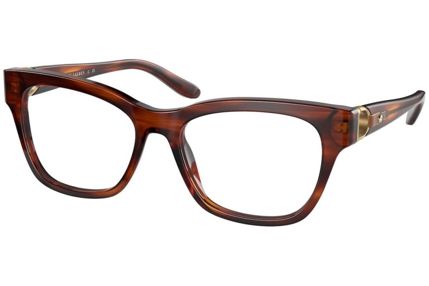 Glasögon Ralph Lauren RL6209Q 5007 Cat Eye Havana