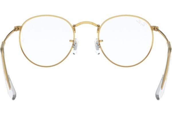 Glasögon Ray-Ban Round Metal Classic RX3447V 3106 Runda Röd