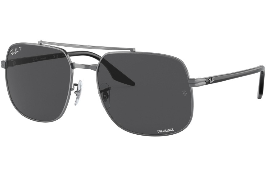 Solglasögon Ray-Ban Chromance Collection RB3699 004/K8 Polarized Fyrkantig Silver