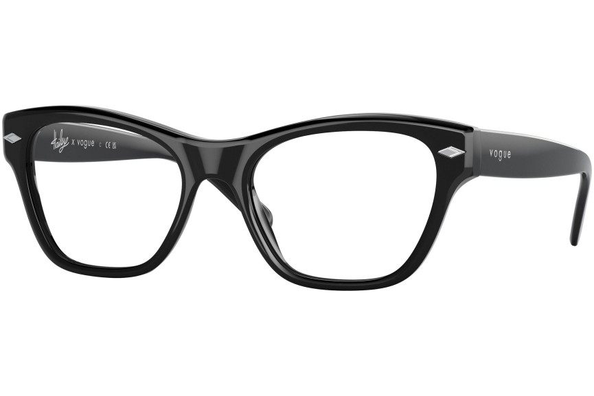 Glasögon Vogue Eyewear VO5446 W44 Cat Eye Svart