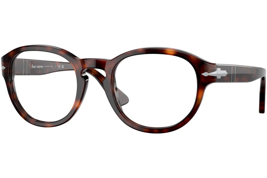 Solglasögon Persol PO3304S 24/GG Runda Havana