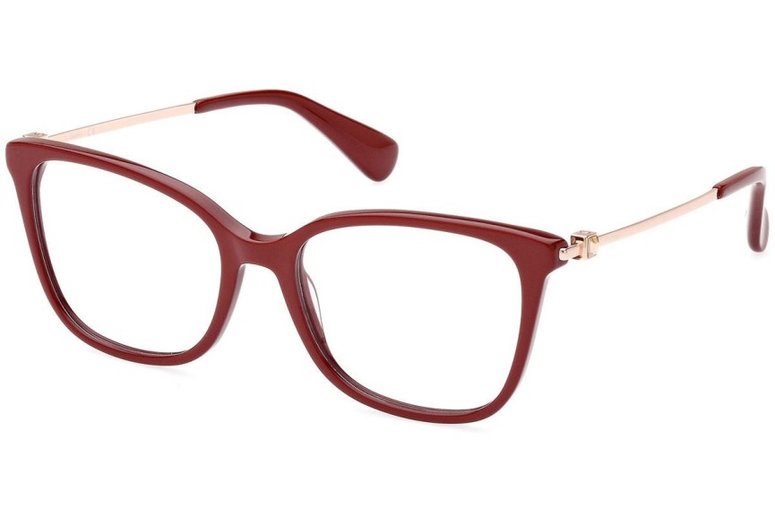 Glasögon Max Mara MM5079 066 Fyrkantig Röd