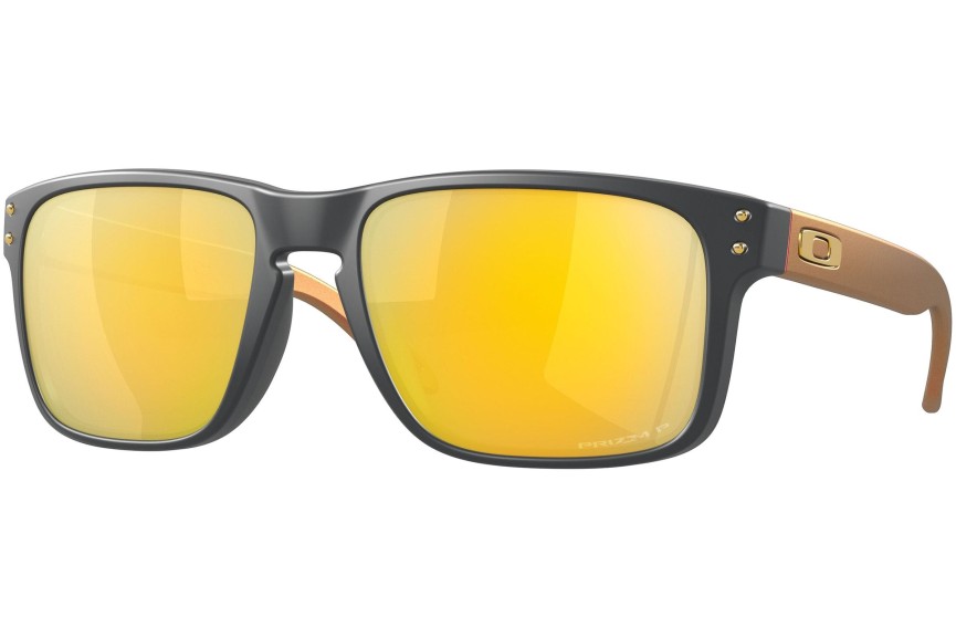 Solglasögon Oakley Holbrook OO9102-W4 Polarized Fyrkantig Grå