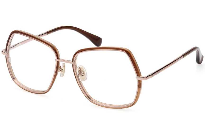 Glasögon Max Mara MM5076 038 Fyrkantig Guld