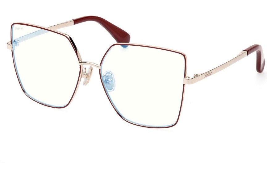 Glasögon Max Mara MM5073-H-B 068 Oversize Guld