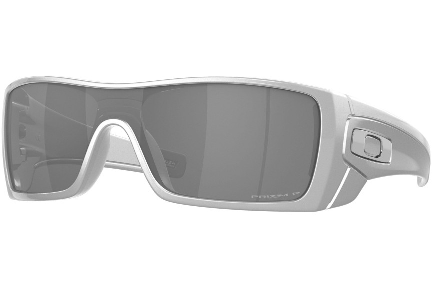 Solglasögon Oakley Batwolf X-Silver Collection OO9101-69 Polarized Rektangulära Silver