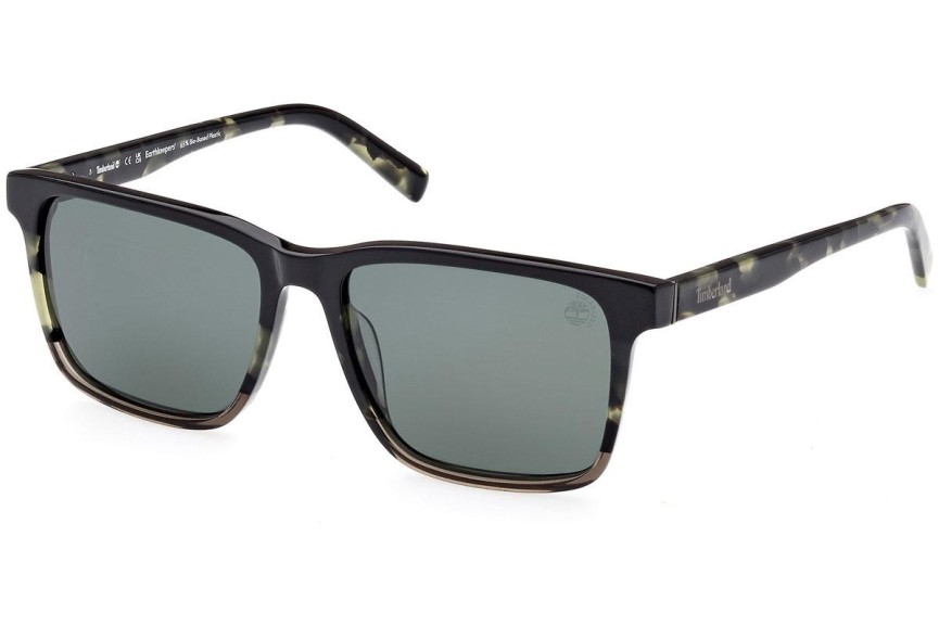 Solglasögon Timberland TB9306 53R Polarized Fyrkantig Havana