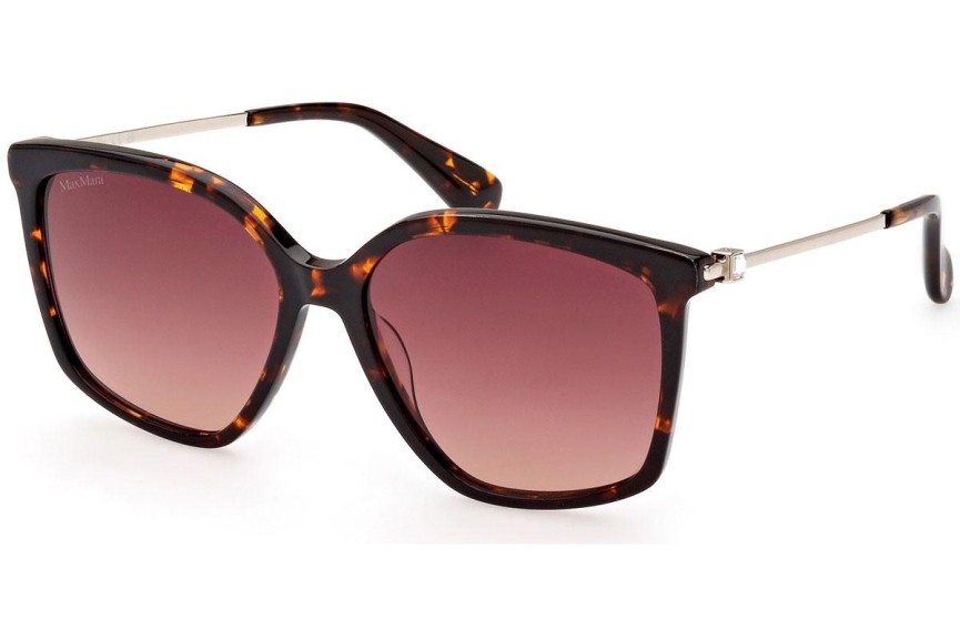 Solglasögon Max Mara MM0055 52F Fyrkantig Havana