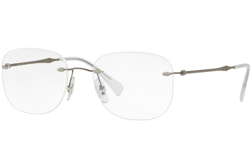 Glasögon Ray-Ban RX8748 1000 Oval Silver