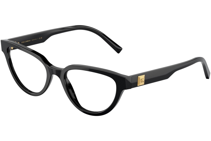 Glasögon Dolce & Gabbana DG3358 501 Cat Eye Svart