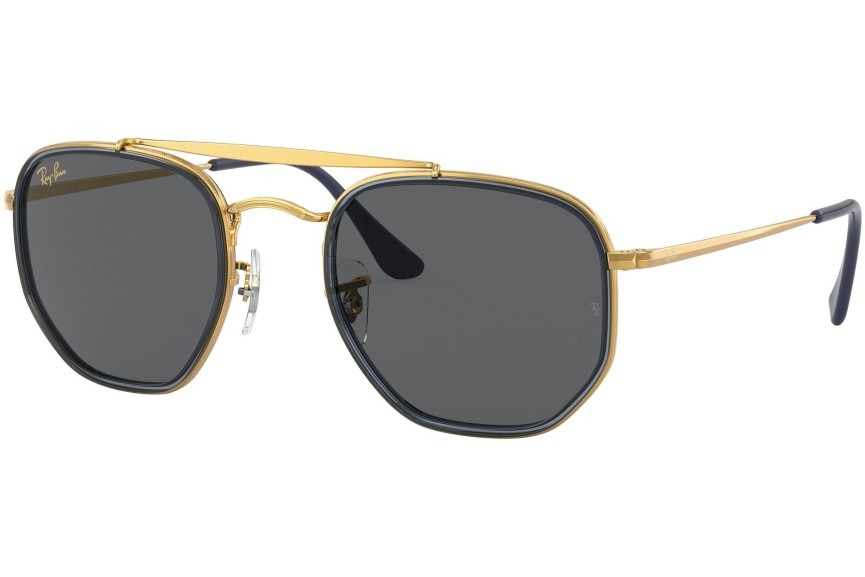 Solglasögon Ray-Ban The Marshal II RB3648M 9240B1 Fyrkantig Guld