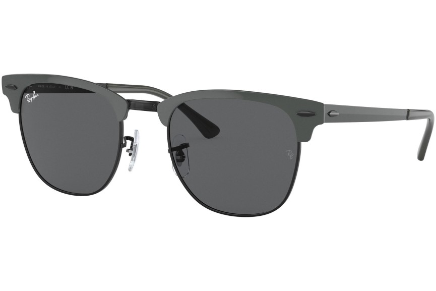 Solglasögon Ray-Ban Clubmaster Metal RB3716 9256B1 Browline Grå