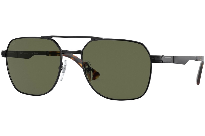 Solglasögon Persol PO1004S 115158 Polarized Fyrkantig Svart