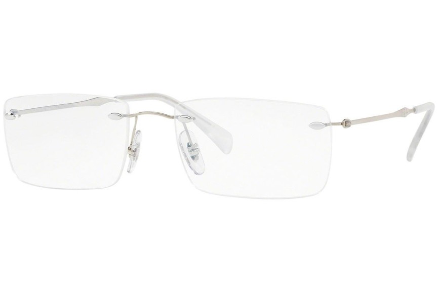 Glasögon Ray-Ban RX8755 1002 Rektangulära Silver