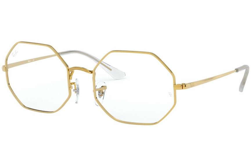 Glasögon Ray-Ban Octagon RX1972V 3086 Runda Guld