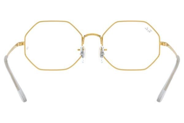 Glasögon Ray-Ban Octagon RX1972V 3086 Runda Guld