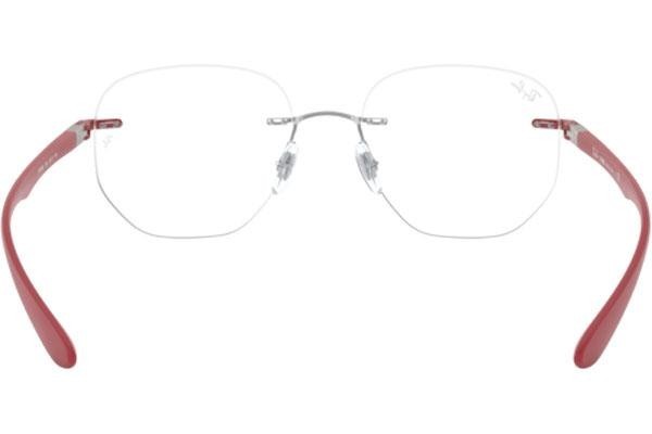 Glasögon Ray-Ban RX8766 1215 Runda Silver