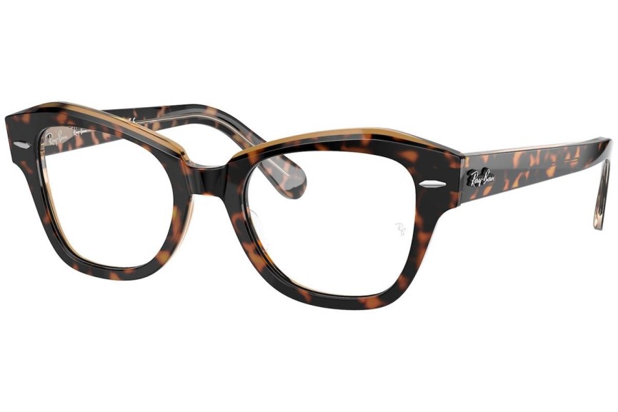 Glasögon Ray-Ban State Street RX5486 5989 Cat Eye Havana