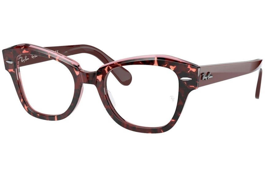 Glasögon Ray-Ban State Street RX5486 8097 Cat Eye Havana