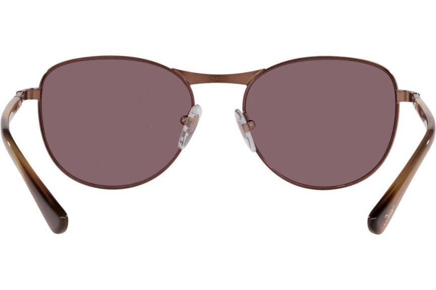 Solglasögon Persol PO1002S 1124AF Polarized Runda Brun