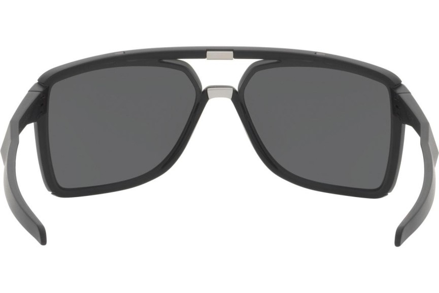 Solglasögon Oakley Castel OO9147-02 Polarized Fyrkantig Svart