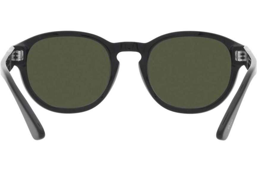 Solglasögon Persol PO3304S 95/31 Runda Svart