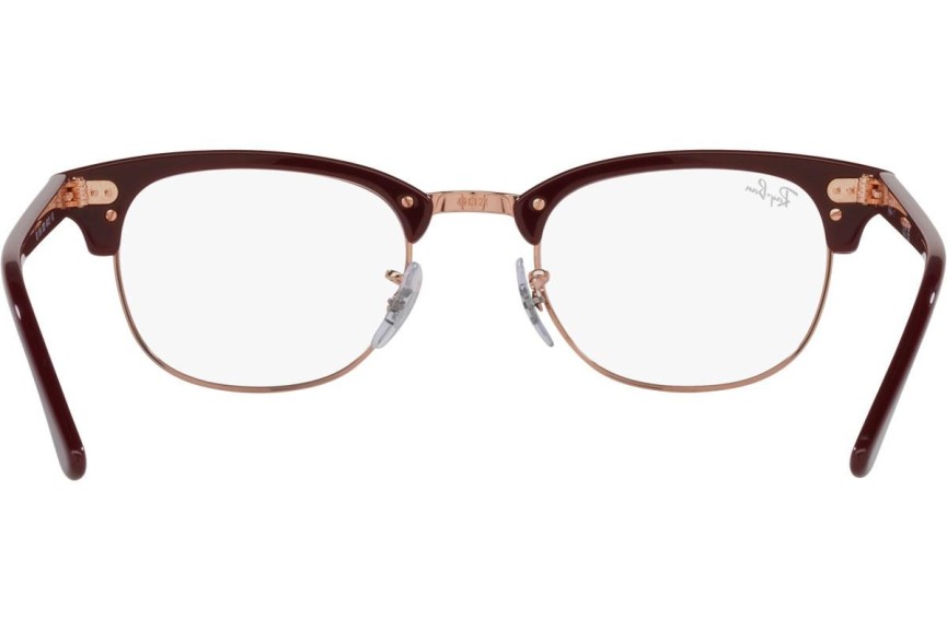 Glasögon Ray-Ban Clubmaster RX5154 8230 Browline Röd