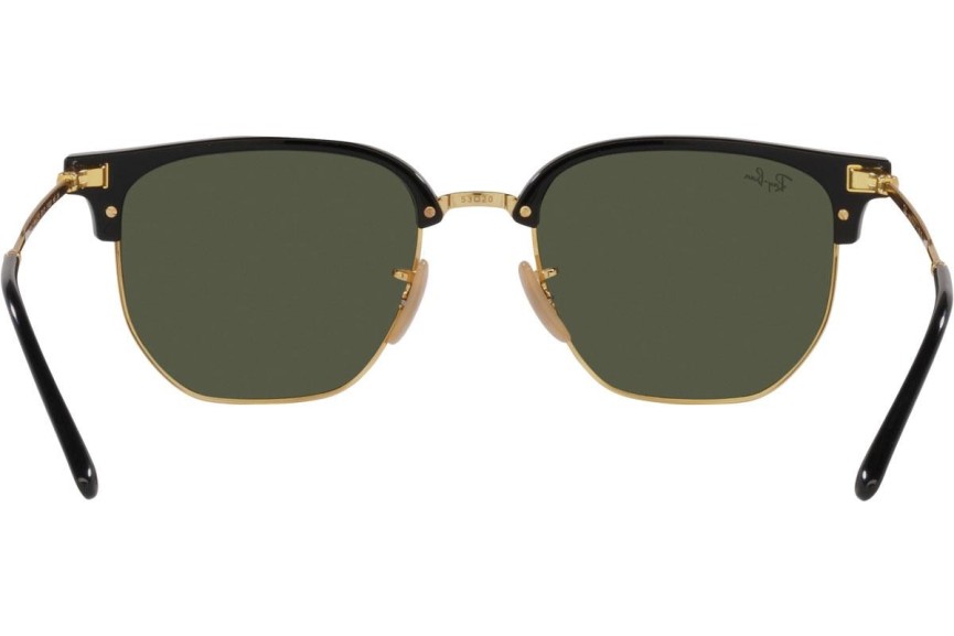 Solglasögon Ray-Ban New Clubmaster RB4416 601/31 Browline Guld