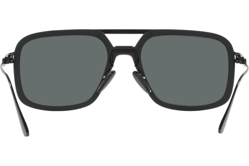 Solglasögon Prada PR57ZS 1BO5Z1 Polarized Fyrkantig Svart