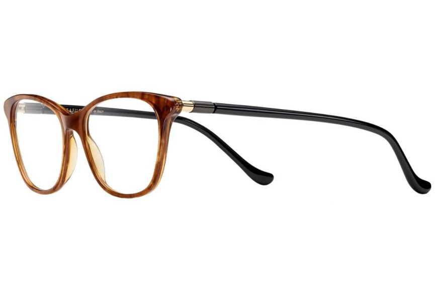 Glasögon Safilo Buratto 09 03Y Cat Eye Havana