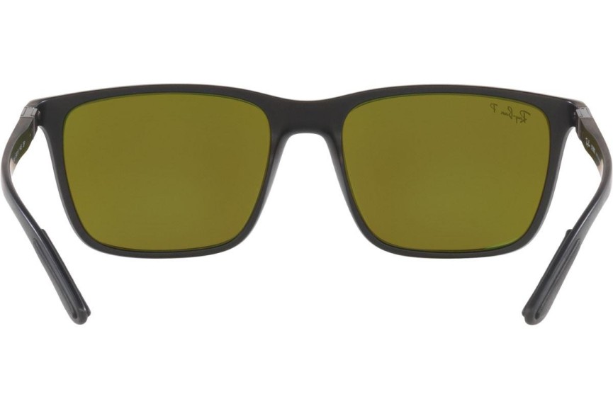 Solglasögon Ray-Ban Chromance Collection RB4385 601SA1 Polarized Fyrkantig Svart