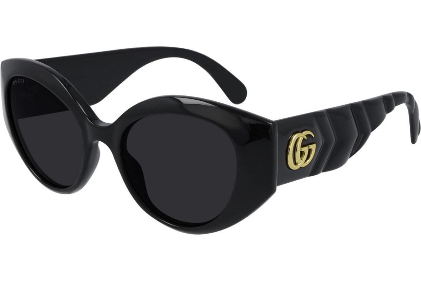 Solglasögon Gucci GG0809S 001 Cat Eye Svart